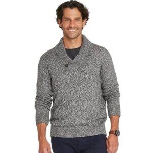 Goodfellow & Co Men's Pullover Sweater Stand-up Collar Long Sleeve Gray Size M